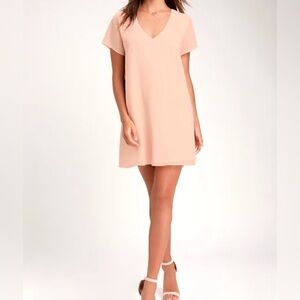 Freestyle Blush Shift Dress